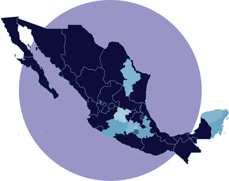 Mapa Presencia VEALDI